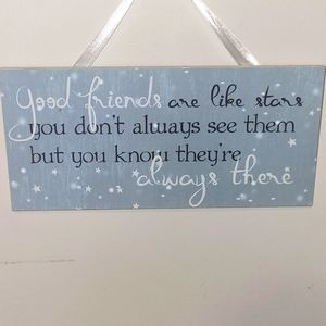 Wall art sign